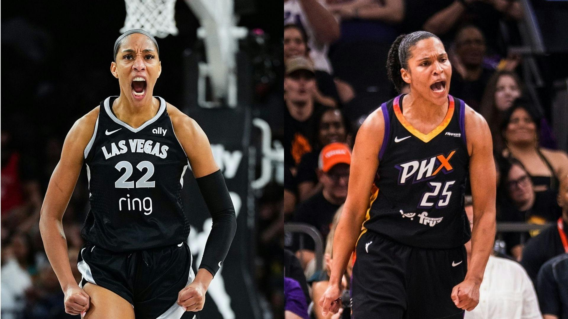 MVP A’ja Wilson locks horns with Alyssa Thomas as Aces, Mercury battle in 2025 WNBA Finals